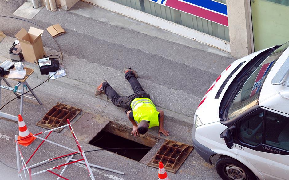 assainissement canalisation Lacroix-Saint-Ouen